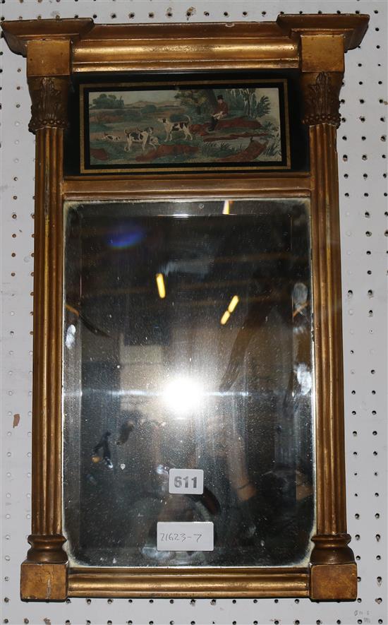 Gilt frame pier glass